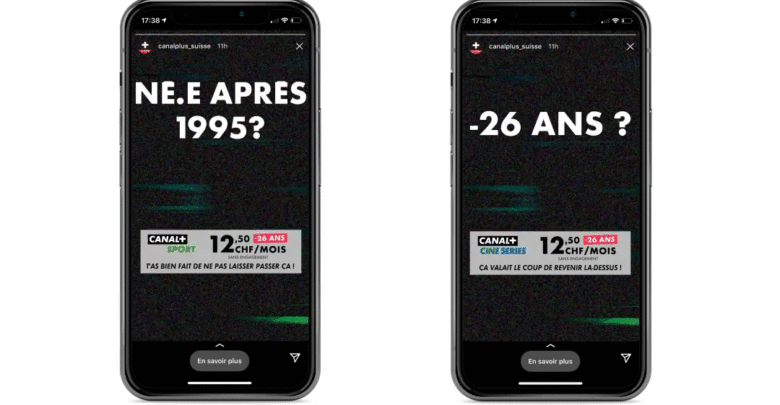 Havas Village Genève Signe La Campagne Canal+ Pour Les Moins De 26 Ans ...